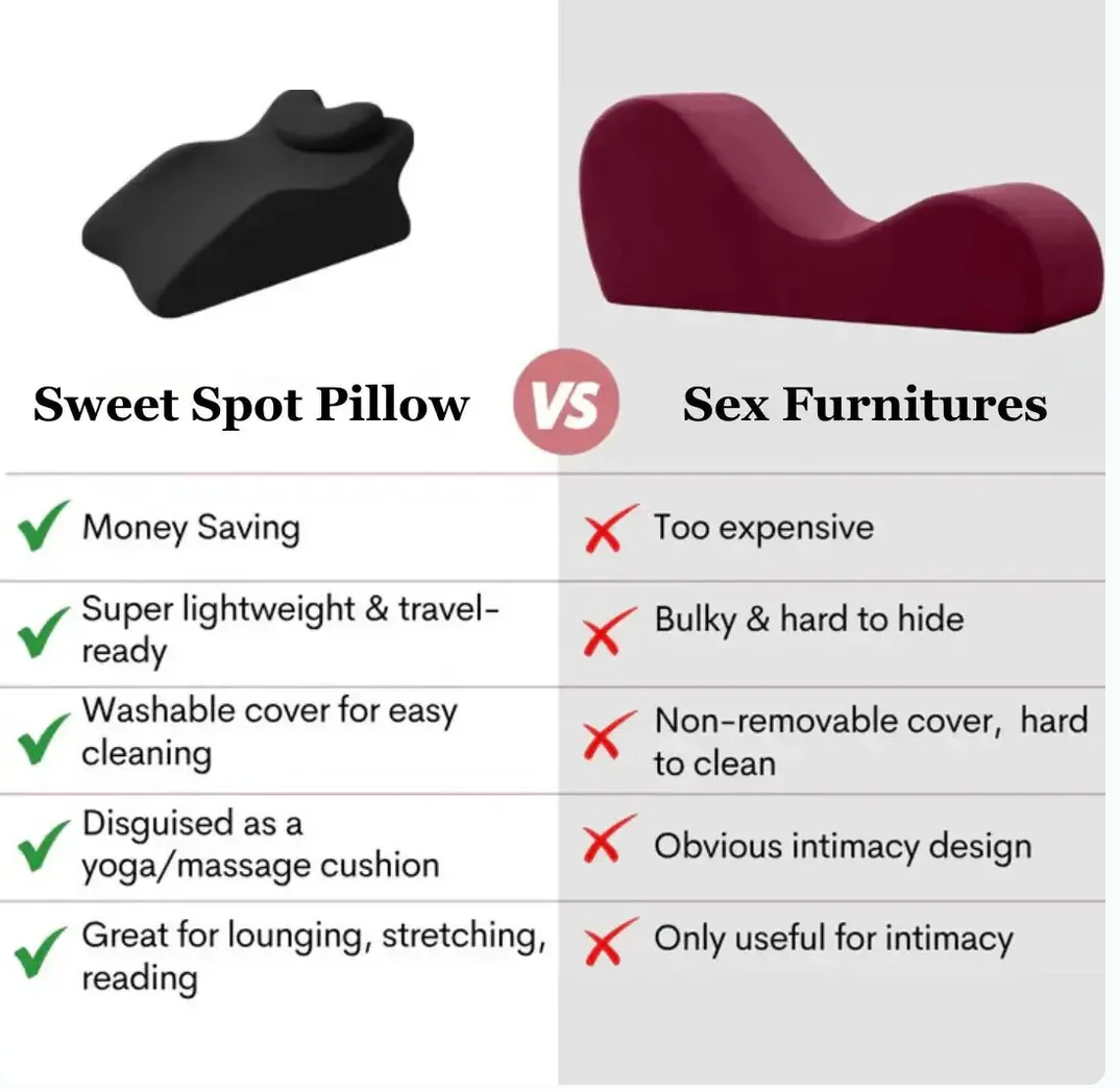 PureIntimacy Sweet spot pillow